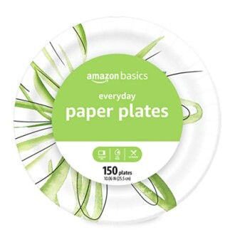 Amazon Basics 10-Inch Disposable Plates