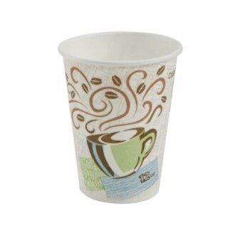 Dixie PerfecTouch 12oz Insulated Paper Hot Cup