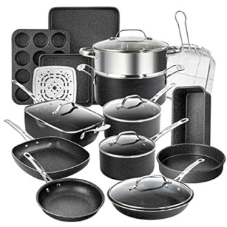 Granitestone True 20 Pc Pots and Pans Set