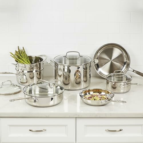 Cuisinart 77-11G Stainless Steel Cookware Set